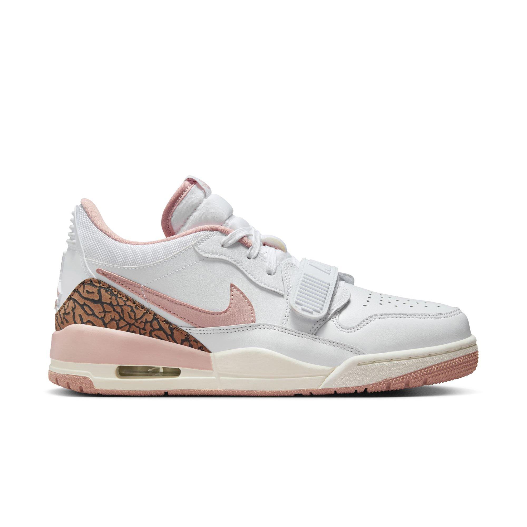 Jordan Legacy 312 Low White Pink Oxford Archaeo Brown Sail Women s Shoe Hibbett